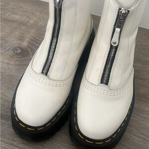 Dr Marten platform w zipper boots